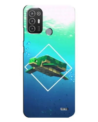 Чехол для TECNO Pop 6 Pro (BE8) с картинкой «Черепаха Minecraft» Чехол для TECNO Pop 6 Pro (BE8) с картинкой «Черепаха Minecraft»