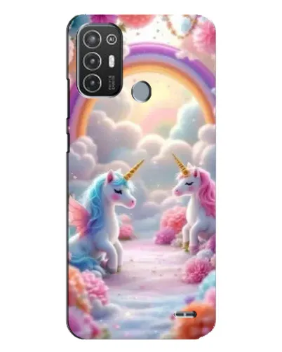 Чехол для TECNO Pop 6 Pro (BE8) с картинкой «Радуга и единороги» Чехол для TECNO Pop 6 Pro (BE8) с картинкой «Радуга и единороги»