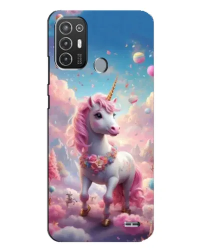 Чехол для TECNO Pop 6 Pro (BE8) с картинкой «Единорог среди облаков» Чехол для TECNO Pop 6 Pro (BE8) с картинкой «Единорог среди облаков»