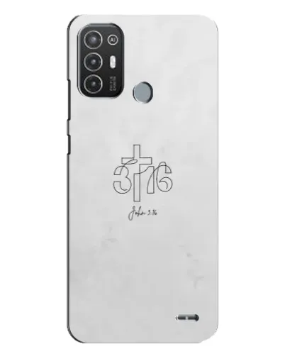 Чехол для TECNO Pop 6 Pro (BE8) с картинкой «Иоанна 3:16 Крест» Чехол для TECNO Pop 6 Pro (BE8) с картинкой «Иоанна 3:16 Крест»