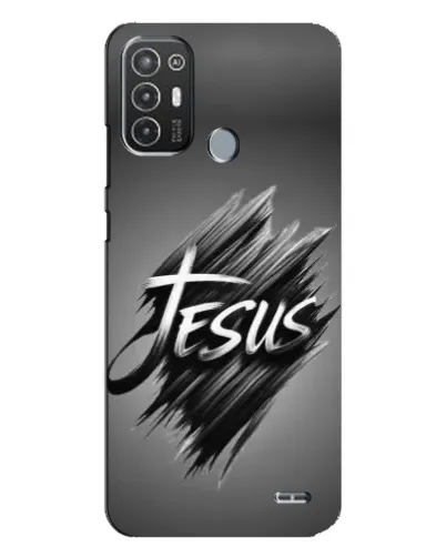 Чехол для TECNO Pop 6 Pro (BE8) с картинкой «Надпись Jesus Graffiti» Чехол для TECNO Pop 6 Pro (BE8) с картинкой «Надпись Jesus Graffiti»
