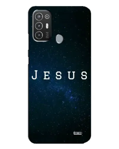 Чехол для TECNO Pop 6 Pro (BE8) с картинкой «Звездное небо Jesus» Чехол для TECNO Pop 6 Pro (BE8) с картинкой «Звездное небо Jesus»