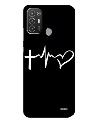 Чехол для TECNO Pop 6 Pro (BE8) с картинкой «Пульс веры» Чехол для TECNO Pop 6 Pro (BE8) с картинкой «Пульс веры»