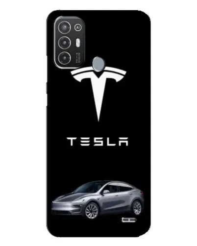 Чехол для TECNO Pop 6 Pro (BE8) с картинкой «Tesla Model Y» Чехол для TECNO Pop 6 Pro (BE8) с картинкой «Tesla Model Y»