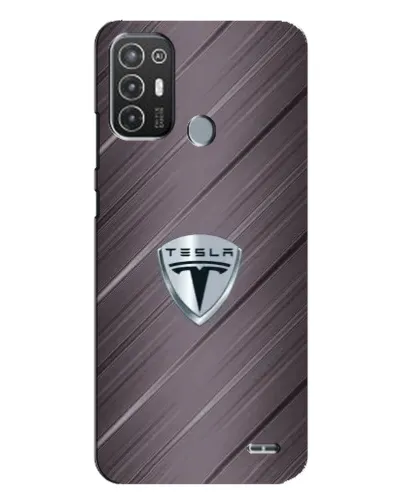 Чехол для TECNO Pop 6 Pro (BE8) с картинкой «Металлическая текстура Tesla» Чехол для TECNO Pop 6 Pro (BE8) с картинкой «Металлическая текстура Tesla»