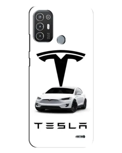 Чехол для TECNO Pop 6 Pro (BE8) с картинкой «Tesla White Style» Чехол для TECNO Pop 6 Pro (BE8) с картинкой «Tesla White Style»