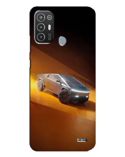Чехол для TECNO Pop 6 Pro (BE8) с картинкой «Cybertruck в пустыне» Чехол для TECNO Pop 6 Pro (BE8) с картинкой «Cybertruck в пустыне»