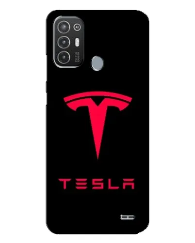 Чехол для TECNO Pop 6 Pro (BE8) с картинкой «Tesla Red Logo» Чехол для TECNO Pop 6 Pro (BE8) с картинкой «Tesla Red Logo»