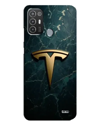 Чехол для TECNO Pop 6 Pro (BE8) с картинкой «Мраморная Tesla Gold» Чехол для TECNO Pop 6 Pro (BE8) с картинкой «Мраморная Tesla Gold»