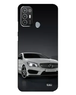 Чехол для TECNO Pop 6 Pro (BE8) с картинкой «Mercedes AMG GT Silver»