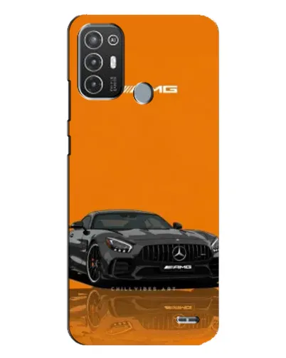 Чехол для TECNO Pop 6 Pro (BE8) с картинкой «Оранжевый Mercedes AMG» Чехол для TECNO Pop 6 Pro (BE8) с картинкой «Оранжевый Mercedes AMG»