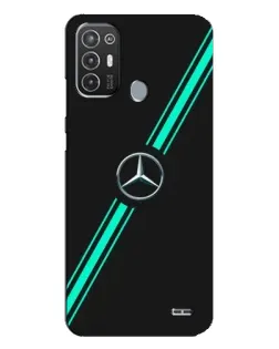 Чехол для TECNO Pop 6 Pro (BE8) с картинкой «Спортивные линии Mercedes» Чехол для TECNO Pop 6 Pro (BE8) с картинкой «Спортивные линии Mercedes»