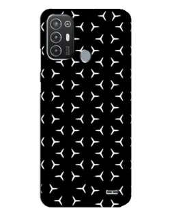 Чехол для TECNO Pop 6 Pro (BE8) с картинкой «Mercedes паттерн звезд» Чехол для TECNO Pop 6 Pro (BE8) с картинкой «Mercedes паттерн звезд»