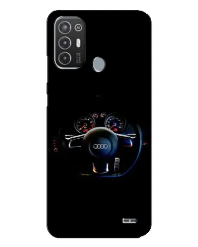 Чехол для TECNO Pop 6 Pro (BE8) с картинкой «Салон Audi — руль» Чехол для TECNO Pop 6 Pro (BE8) с картинкой «Салон Audi — руль»