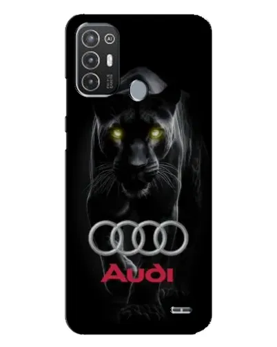 Чехол для TECNO Pop 6 Pro (BE8) с картинкой «Пантера и Audi» Чехол для TECNO Pop 6 Pro (BE8) с картинкой «Пантера и Audi»