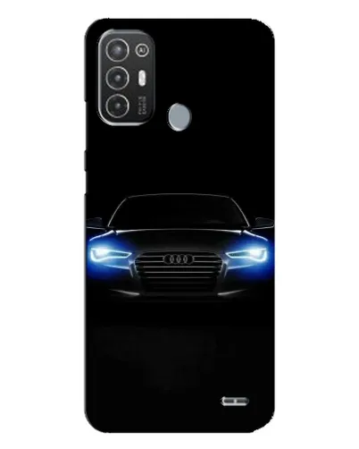 Чехол для TECNO Pop 6 Pro (BE8) с картинкой «Audi в неоне» Чехол для TECNO Pop 6 Pro (BE8) с картинкой «Audi в неоне»