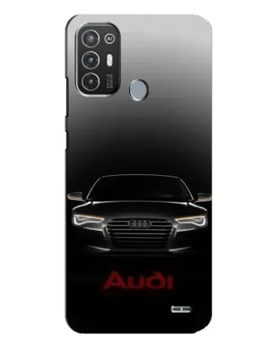 Чехол для TECNO Pop 6 Pro (BE8) с картинкой «Audi — градиентный контур» Чехол для TECNO Pop 6 Pro (BE8) с картинкой «Audi — градиентный контур»