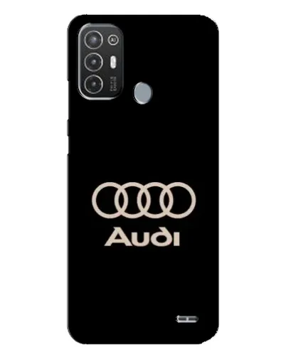 Чехол для TECNO Pop 6 Pro (BE8) с картинкой «Audi — золотой логотип» Чехол для TECNO Pop 6 Pro (BE8) с картинкой «Audi — золотой логотип»
