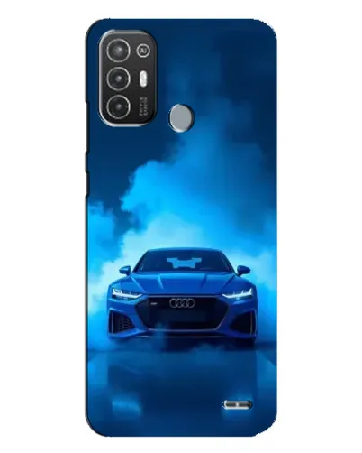 Чехол для TECNO Pop 6 Pro (BE8) с картинкой «Audi — голубая энергия» Чехол для TECNO Pop 6 Pro (BE8) с картинкой «Audi — голубая энергия»