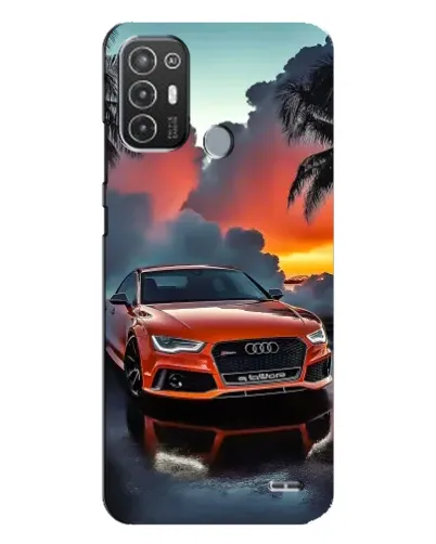 Чехол для TECNO Pop 6 Pro (BE8) с картинкой «Audi — закат» Чехол для TECNO Pop 6 Pro (BE8) с картинкой «Audi — закат»