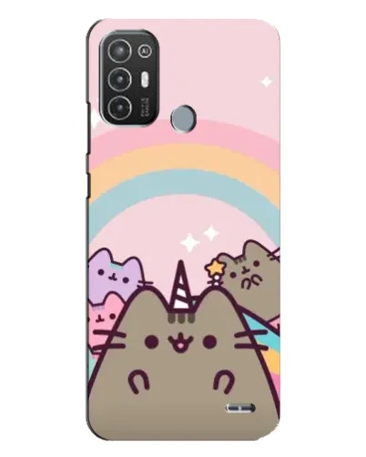 Чехол для TECNO Pop 6 Pro (BE8) с картинкой «Единорог Pusheen» Чехол для TECNO Pop 6 Pro (BE8) с картинкой «Единорог Pusheen»
