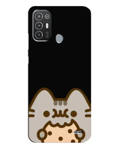 Чехол для TECNO Pop 6 Pro (BE8) с картинкой «Пушин на черном» Чехол для TECNO Pop 6 Pro (BE8) с картинкой «Пушин на черном»