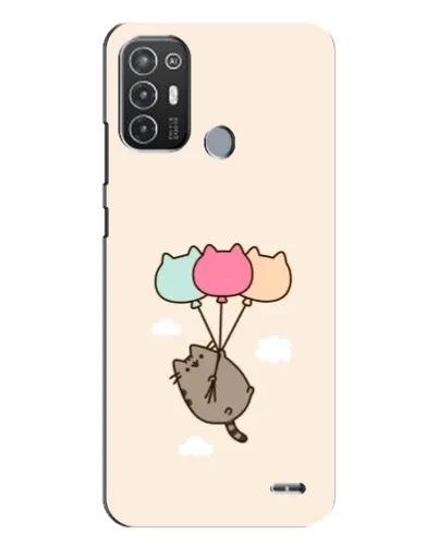 Чехол для TECNO Pop 6 Pro (BE8) с картинкой «Пушин на шариках» Чехол для TECNO Pop 6 Pro (BE8) с картинкой «Пушин на шариках»