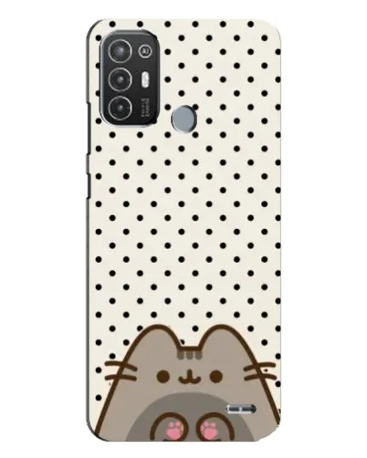 Чехол для TECNO Pop 6 Pro (BE8) с картинкой «Пушин в горошек» Чехол для TECNO Pop 6 Pro (BE8) с картинкой «Пушин в горошек»