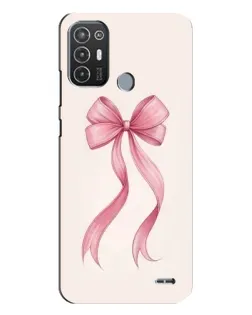 Чохол для TECNO Pop 6 Pro (BE8) з картинкою «Рожевий бант»