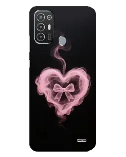 Чохол для TECNO Pop 6 Pro (BE8) з картинкою «Димчасте серце»