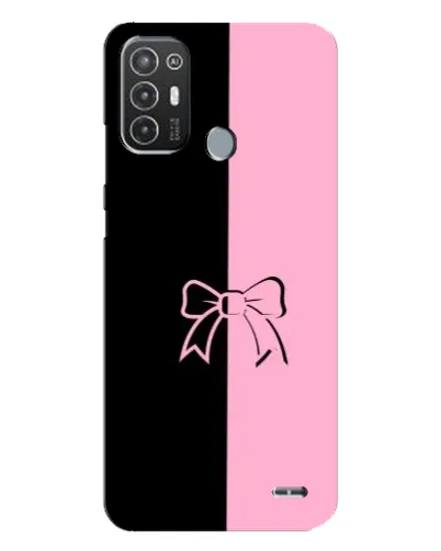 Чехол для TECNO Pop 6 Pro (BE8) с картинкой «Половинки банта» Чехол для TECNO Pop 6 Pro (BE8) с картинкой «Половинки банта»
