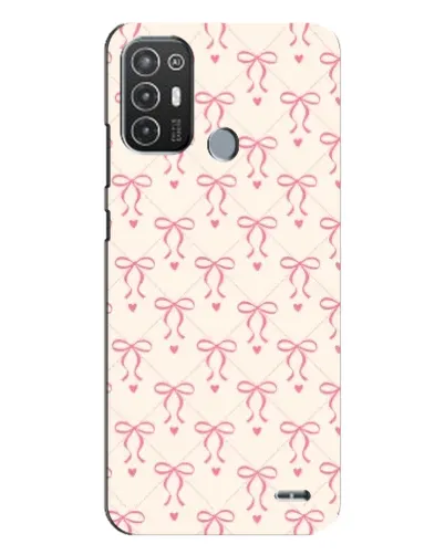 Чехол для TECNO Pop 6 Pro (BE8) с картинкой «Розовые бантики Coquette» Чехол для TECNO Pop 6 Pro (BE8) с картинкой «Розовые бантики Coquette»