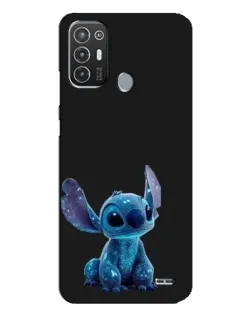 Чохол для TECNO Pop 6 Pro (BE8) з картинкою «Стіч на чорному»