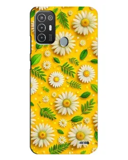 Чехол для TECNO Pop 6 Pro (BE8) с картинкой «Ромашковое солнце»