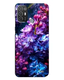 Чехол для TECNO Pop 6 Pro (BE8) с картинкой «Сиреневый цвет»