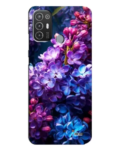 Чехол для TECNO Pop 6 Pro (BE8) с картинкой «Сиреневый цвет»