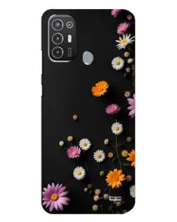 Чехол для TECNO Pop 6 Pro (BE8) с картинкой «Цветочная композиция»