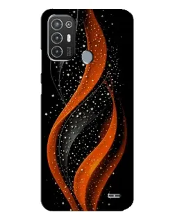 Чохол для TECNO Pop 6 Pro (BE8) з картинкою «Вогняна зоряна хвиля»