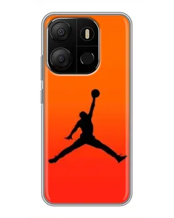 Чехол для TECNO Pop 7 Pro с картинкой «Jordan Sunset» Чехол для TECNO Pop 7 Pro с картинкой «Jordan Sunset»