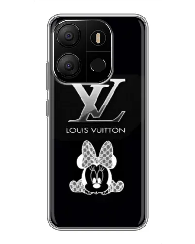 Чехол для TECNO Pop 7 Pro с картинкой «LV и Минни Маус» Чехол для TECNO Pop 7 Pro с картинкой «LV и Минни Маус»