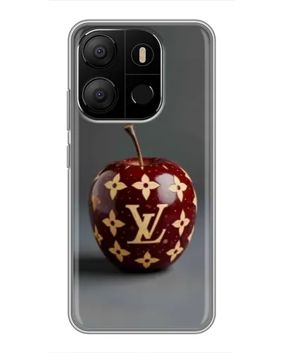 Чехол для TECNO Pop 7 Pro с картинкой «Красное яблоко LV» Чехол для TECNO Pop 7 Pro с картинкой «Красное яблоко LV»