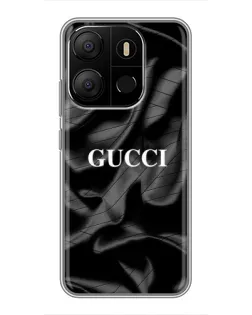 Чехол для TECNO Pop 7 Pro с картинкой «Gucci — шелковые волны» Чехол для TECNO Pop 7 Pro с картинкой «Gucci — шелковые волны»