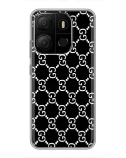 Чехол для TECNO Pop 7 Pro с картинкой «Gucci — сетчатый паттерн» Чехол для TECNO Pop 7 Pro с картинкой «Gucci — сетчатый паттерн»