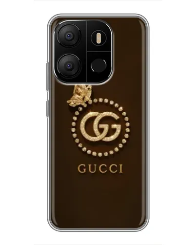 Чехол для TECNO Pop 7 Pro с картинкой «Gucci — золотая бабочка» Чехол для TECNO Pop 7 Pro с картинкой «Gucci — золотая бабочка»