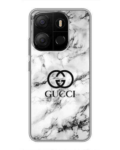 Чехол для TECNO Pop 7 Pro с картинкой «Gucci — мраморный шик» Чехол для TECNO Pop 7 Pro с картинкой «Gucci — мраморный шик»