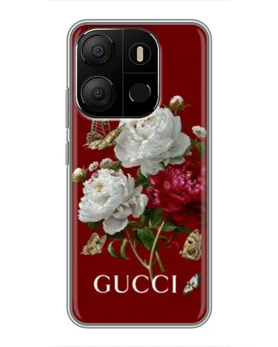 Чехол для TECNO Pop 7 Pro с картинкой «Gucci — сад» Чехол для TECNO Pop 7 Pro с картинкой «Gucci — сад»