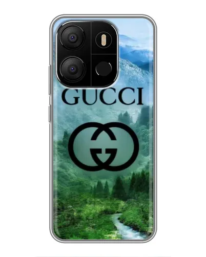 Чехол для TECNO Pop 7 Pro с картинкой «Gucci — горный пейзаж» Чехол для TECNO Pop 7 Pro с картинкой «Gucci — горный пейзаж»