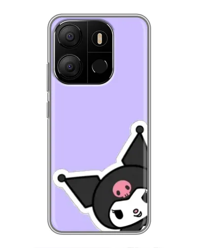 Чехол для TECNO Pop 7 Pro с картинкой «Забавная Kuromi»
