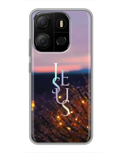 Чехол для TECNO Pop 7 Pro с картинкой «Свет Божий ночью» Чехол для TECNO Pop 7 Pro с картинкой «Свет Божий ночью»