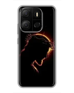 Чехол для TECNO Pop 7 Pro с картинкой «Терновый венец»